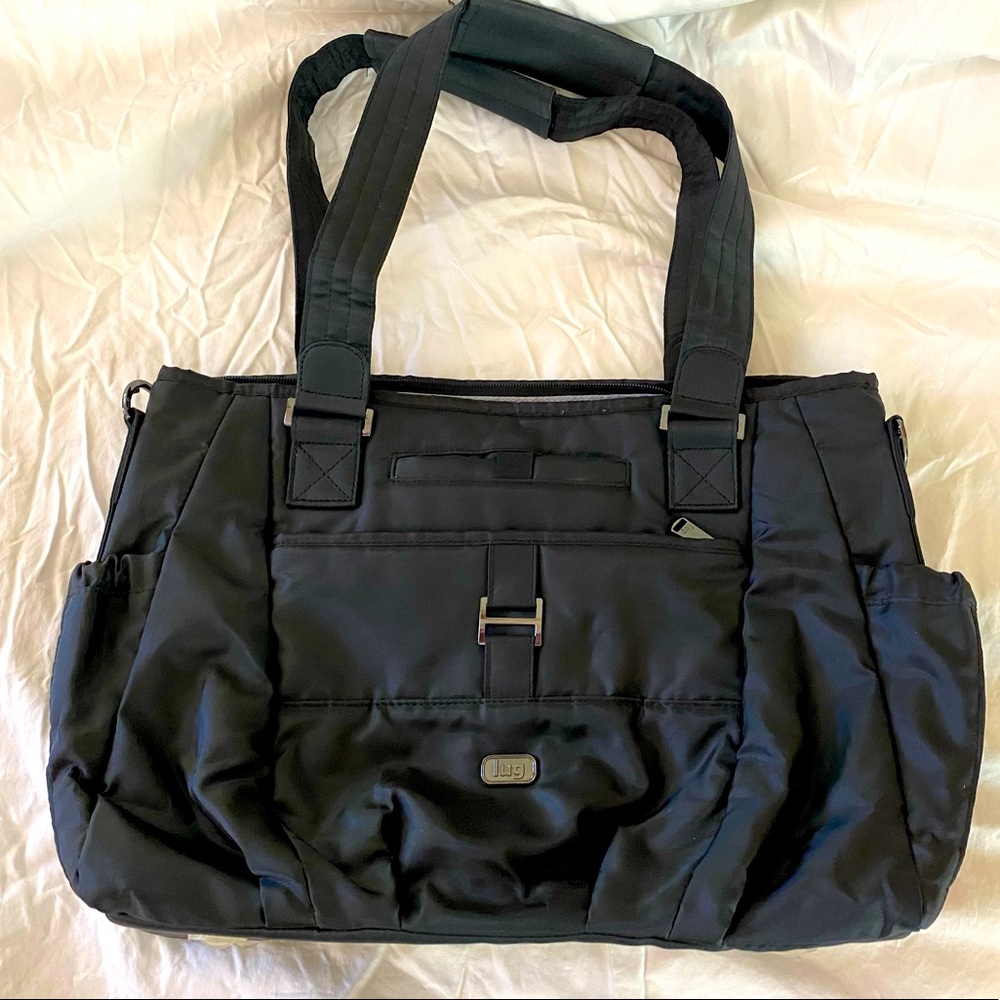 Lug infinity swoop tote